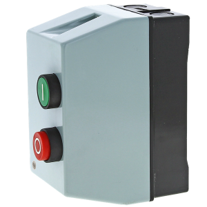 Пускатель в корпусе IP65 КМЭ 12А 400В с РТЭ Ir-9-13А и индик. PROxima ctrp-r-12-400v-led