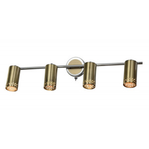 Светильник настенно-потолочный спот Alosia 7019-704 4 * GU10 25 Вт поворотный с выключателем Б0051224