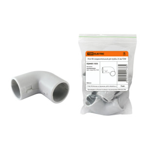 Угол 90 соед. для трубы 25 мм (5шт) SQ0405-1033