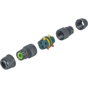 Коннектор кабельный I-образ. 82 834 NTB-I03-3P-IP68 3PIN 82834