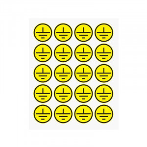 Наклейка знак электробезопасности 