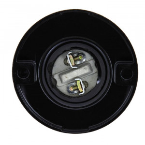 Патрон карболитовый наст. Е27 черн. наклонный PROxima LHC-E27-wi-s