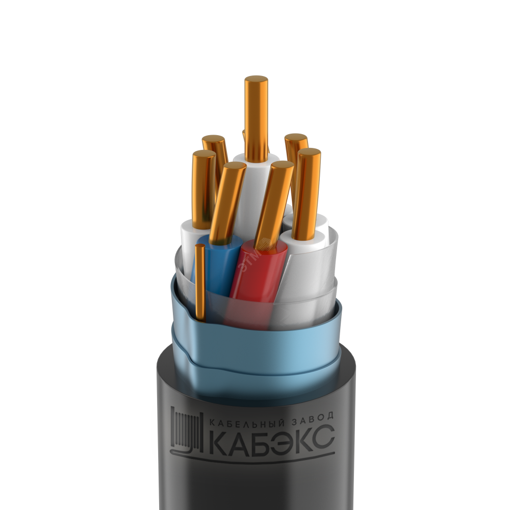 Изображение товара Кабель КВВГЭнг(А)-LS 7х1 0.66кВ для внутренней электропроводки