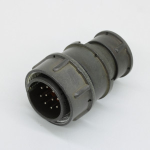 2РМТ22КПЭ10Ш1В1В, Соединитель  цилиндрический низкочастотный негерметичный 10 контактов