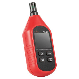 TH-20, Цифровой термогигрометр, диапазон измеряемых температур -10°С...+60°C, точность ±1%, влажность 10%...95% с точностью ±3%