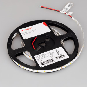 Лента UL-A60-8mm 24V Warm3000 (7.2 W/m, IP20, 5m) 044055, Светодиодная лента UL-A60, открытая. Светодиоды 2835, 60 шт/м (300 шт на 5 м), белая плата, ширина 8 мм, скотч 3M. Цвет ТЁПЛЫЙ 3000 K, цветопередача CRI>90, угол 120°. Питание 24V, мощность 7.2 Вт/м (36 Вт на 5 м). Размеры 5000x8x1.5 мм. Мин. отрезок 100