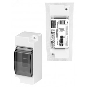 Бокс КМПн-1/2 для наруж. уст. с п/прозрачной крышкой, IP30 НАРОДНЫЙ SQ0907-0601