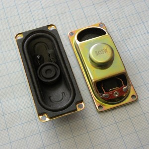 YD3070 8 Ом 3 Вт, сопр. 8 Ом, мощн:  3 Вт размеры: 30х70х18мм