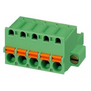 1945672, Съемные клеммные колодки 5 Pos 5.08mm pitch Plug 24-12AWG Spring