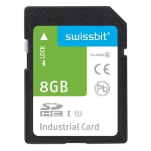 SFSD8192L3BM1TO-I-GE-2D1-STD, Карты памяти Industrial SD Card, S-45, 8 GB, MLC Flash, -40 C to +85 C