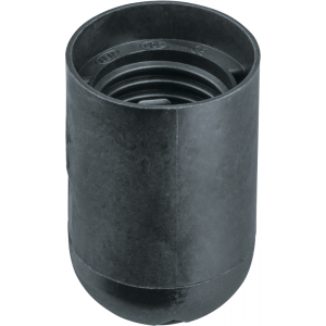 Патрон электрический 61 349 NLH-PL-E27-BL пласт. подвесной черн. E27 61349