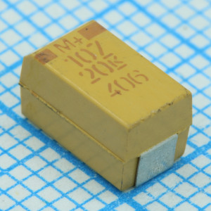 T495X336K035ATE250, ЧИП-конденсатор танталовый твердотельный SMD 35В 33мкФ 2917 ±10% ESR=250мОм