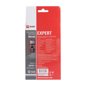 MS18C Expert In-180701-pm18C, Мультиметр цифровой, серия Expert