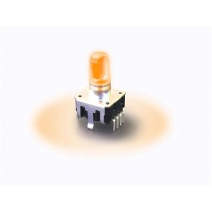 PEL12S-4025F-N4024, Кодеры Orange LED Flatted