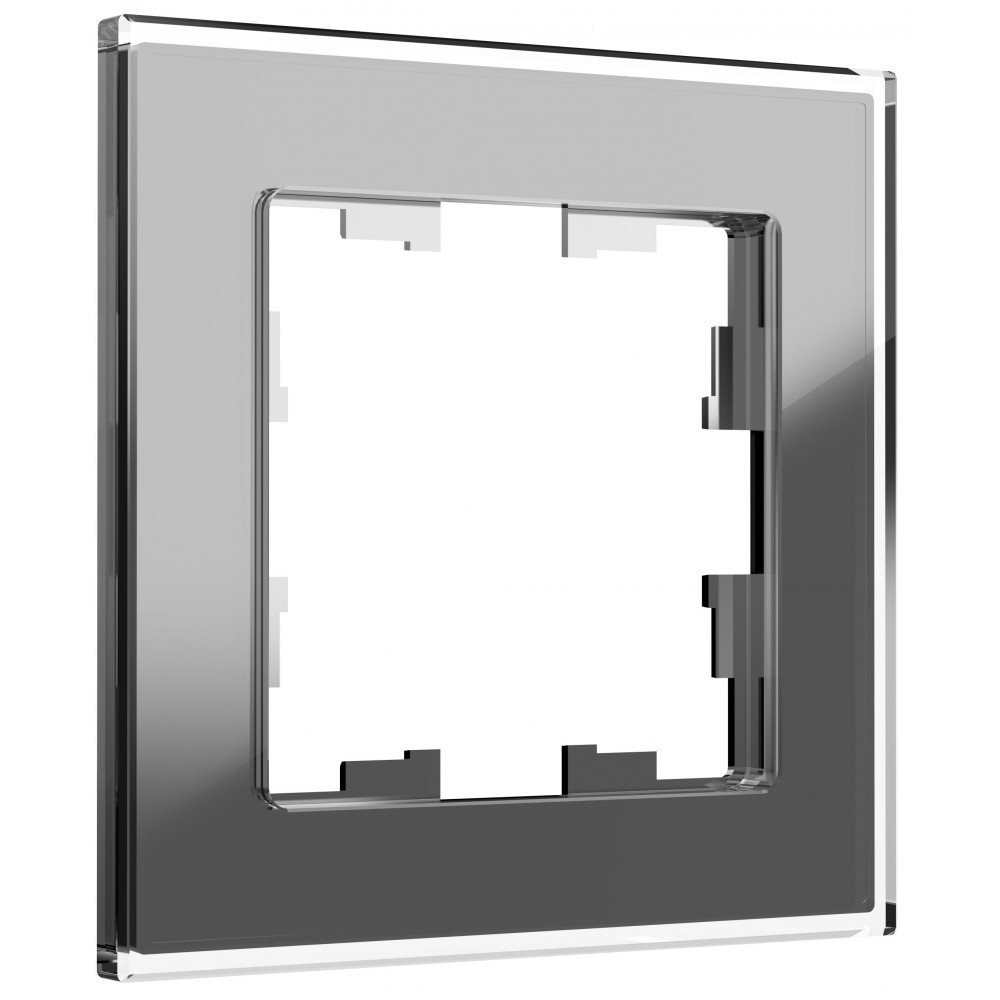 Изображение товара Рамка 1-м BRITE РУ-1-2-БрСе из стекла, серый, IP20, монтаж скрытый