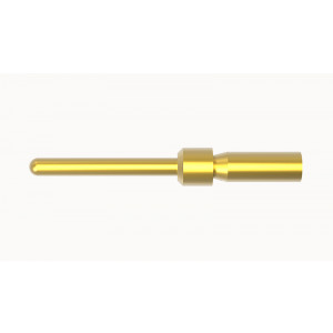 5A-GM-0.33, Вилочный обжимной контакт, для вставок DM, сечение обслуживаемых проводников 0,25-0,33 мм кв., номинальный ток: 5A, тип покрытия контактов: золото