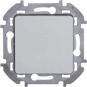 Переключатель 1-кл. Inspiria 10А IP20 250В 10AX механизм алюм. Leg 673652