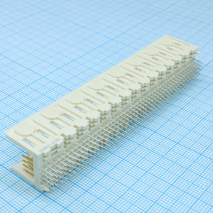 5536501-4, Соединитель HDR 192 контакта шаг 2мм монтаж в отверстие туба