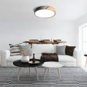 Светильник светодиодный декоративный PPB Scandic-R 24Вт 4000К IP20 настенно-потолочный бытовой GR/W 5037052