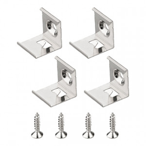 Держатель SL-KANT-H16 024486, Комплект держателей профиля SL-KANT-H16. В комплекте 4 держателя, 4 шурупа.  Материал - сталь. Цена за комплект.