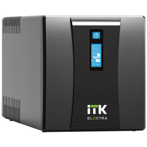 ITK ELECTRA ET ИБП 1,5кВА/900Вт с АКБ 2х9AH USB Schuko (кр.1шт) [EET-1500VA-1-002-S]