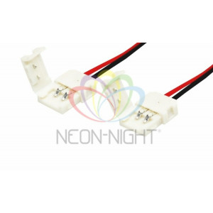 Коннектор соединительный для одноцветных светодиодных лент шириной 8 мм LAMPER 144-013