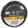 MIXTAPE 5 Изолента Х/Б 15мм 21м IEK UIZ20-15-21-K02