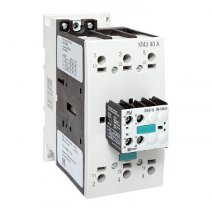 Комплект КМЭ 90А 230В АС с дополнительными контактами 1НО+1НЗ EKF AVERES ctr-s-90-00-230-av-22