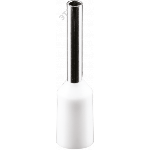 Наконечник-гильза НШвИ 0,75-8,0 белый (100ш) 17347