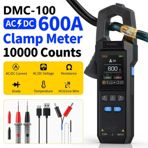 FNIRSI DMC-100, Мультиметр с токовыми клещами