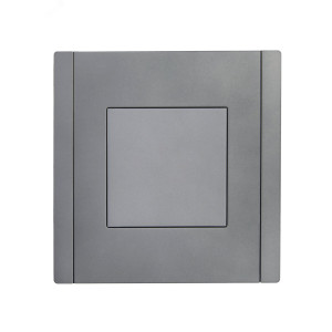 FORTE&PIANO Заглушка с суппортом FP541 сталь IEK FP-PL10-K46