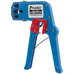 8PK-376FN, Клещи профессиональные для обжима витой пары (8P/6P/4P, 166мм)