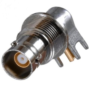CBBJR79, РЧ соединители / Коаксиальные соединители TRB Blkhd Jack R/A Board Mount 3-lug