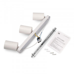 Светильник PDL-R под лампу 3xGU10 макс. 3х15Вт WH 230В IP20 5049369