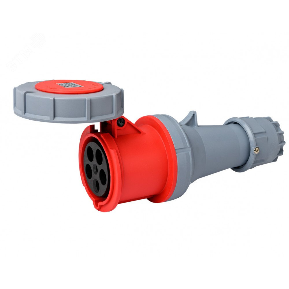 Изображение товара Переносная силовая розетка CEE IP67 63А 380В DEKraft РП-103