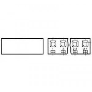 640251-4, Проводные клеммы и зажимы 04P SL156 HSG W/O RA