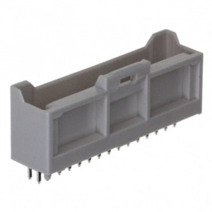 5016453020, Разъем штыревой двухрядный на плату (ТНТ) 2х15 контактов шаг 2мм