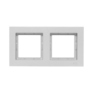 2 - местная рамка, IP44, алюминий, пластик Эпика EKF UP1-FPA-02-44