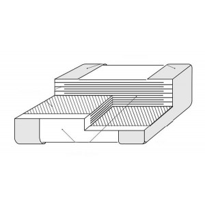 AQ0603BRNPO9BNR50, Многослойные керамические конденсаторы - поверхностного монтажа 0.5pF 50V +/-0.1pF AEC-Q200