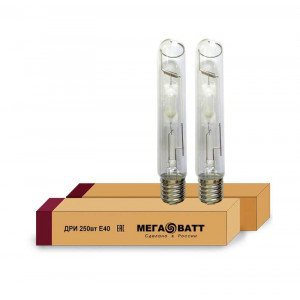 Лампа газоразрядная металлогалогенная ДРИ 250/4000К E40 (25) 02966