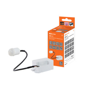 Датчик движения скрытый ДДСк-01 800Вт, 5сек/8мин, 6м, 10/2000лк, 120(сб.)+360(св.)гр, IP20/IP44, SQ0324-0022