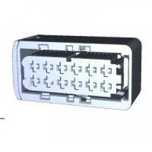 3-1670901-1, Автомобильные разъемы 12POS, AMP MCP2.8, REC HSG, ASSY