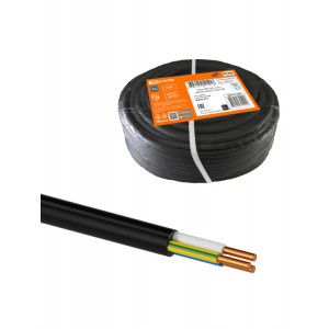 Кабель ВВГнг(А)-LS 3х1,5 ок(N, PE)-0,66 ГОСТ (20м) SQ0117-0439