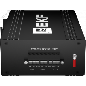 Промышленный управляемый коммутатор уровня L2 ML2-8GT, 8 портов 10/100/1000Base-T(X) RJ45, монтаж на динрейку TSX EKF [TSX-ML2-8GT]