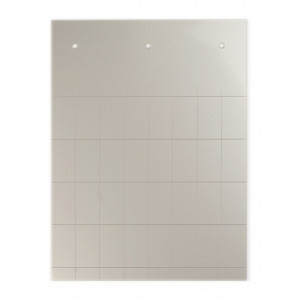 Табличка полужесткая. Установка в держатель. ПВХ-0,5. Металлик TAS2715M