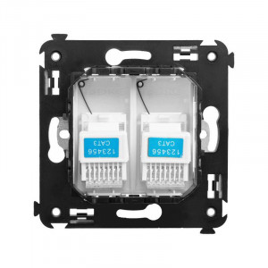 Avanti Розетка телефонная в стену двойная, 