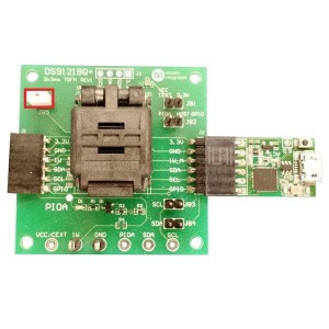DS28E16EVKIT#, Средства разработки схем безопасности / авторизации EVKIT 1W SHA3 AUTHENTICATOR