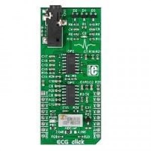 MIKROE-2507, Инструменты разработки многофункционального датчика ECG 2 click