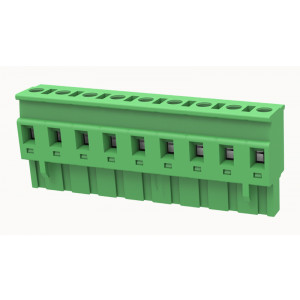 2EDGKA-7.62-09P-14-1000AH, Разъемный клеммный блок, 9 контактов. Серия 2EDGKA-7.62