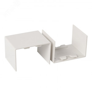 Соединитель (60х40) (4 шт) белый EKF-Plast